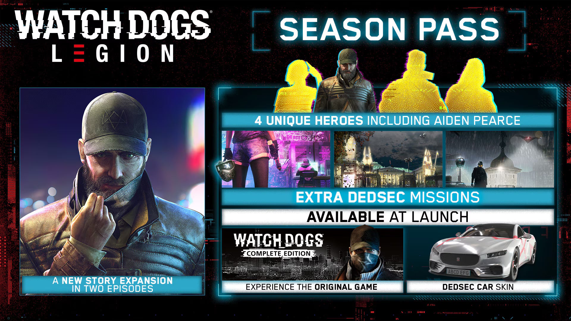 Watch Dogs Legion - Season Pass DLC