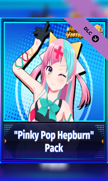 Neptunia Virtual Stars - Pinky Pop Hepburn Pack DLC Cover Image Steam