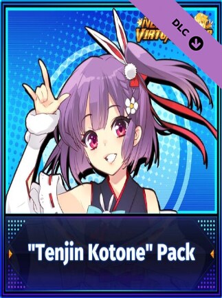 Neptunia Virtual Stars - Tenjin Kotone Pack DLC Cover Image Steam
