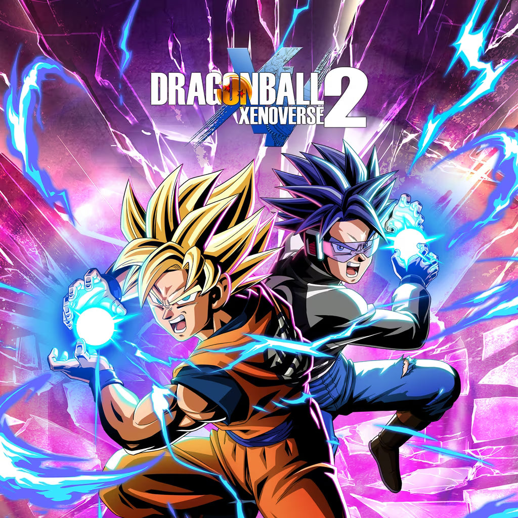Dragon Ball Xenoverse 2 Blue Saiyan Edition EU Nintendo Switch Cover Image