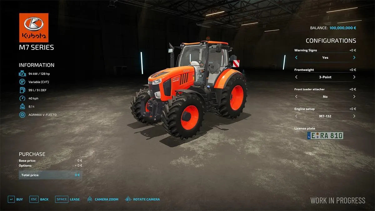 Farming Simulator 22 - Kubota Pack DLC