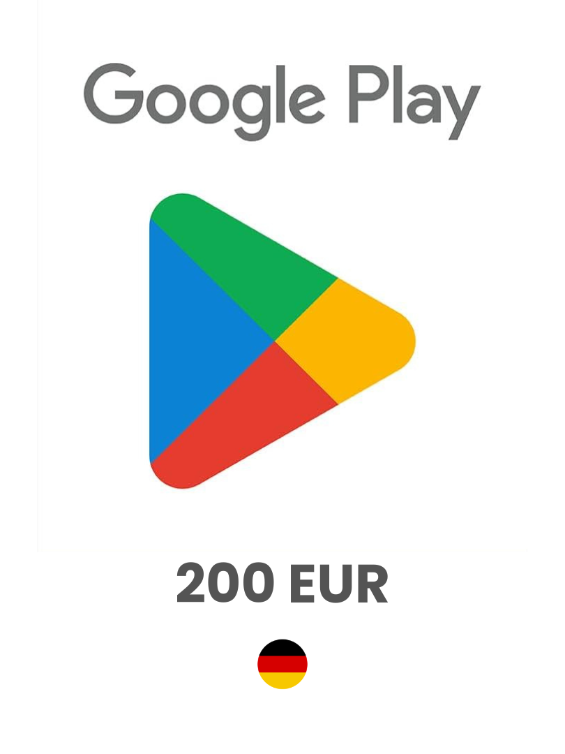 Google Play DE 200 EUR