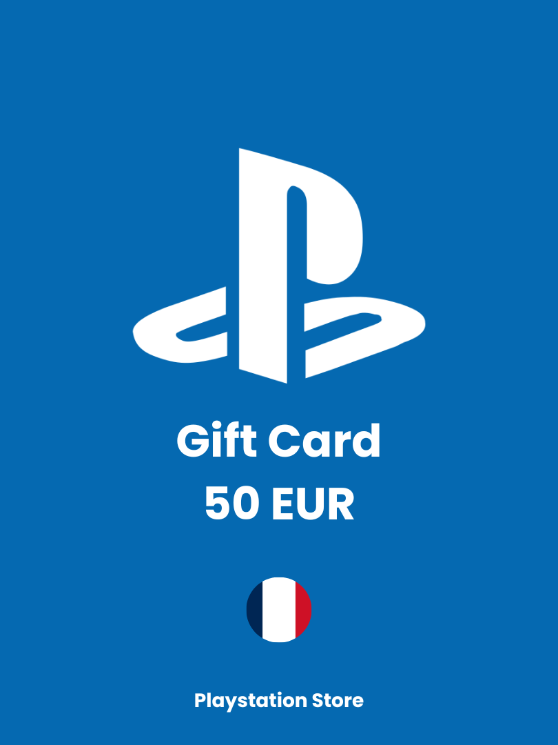 PSN FR 50 EUR Gift Card PSN Cover Image