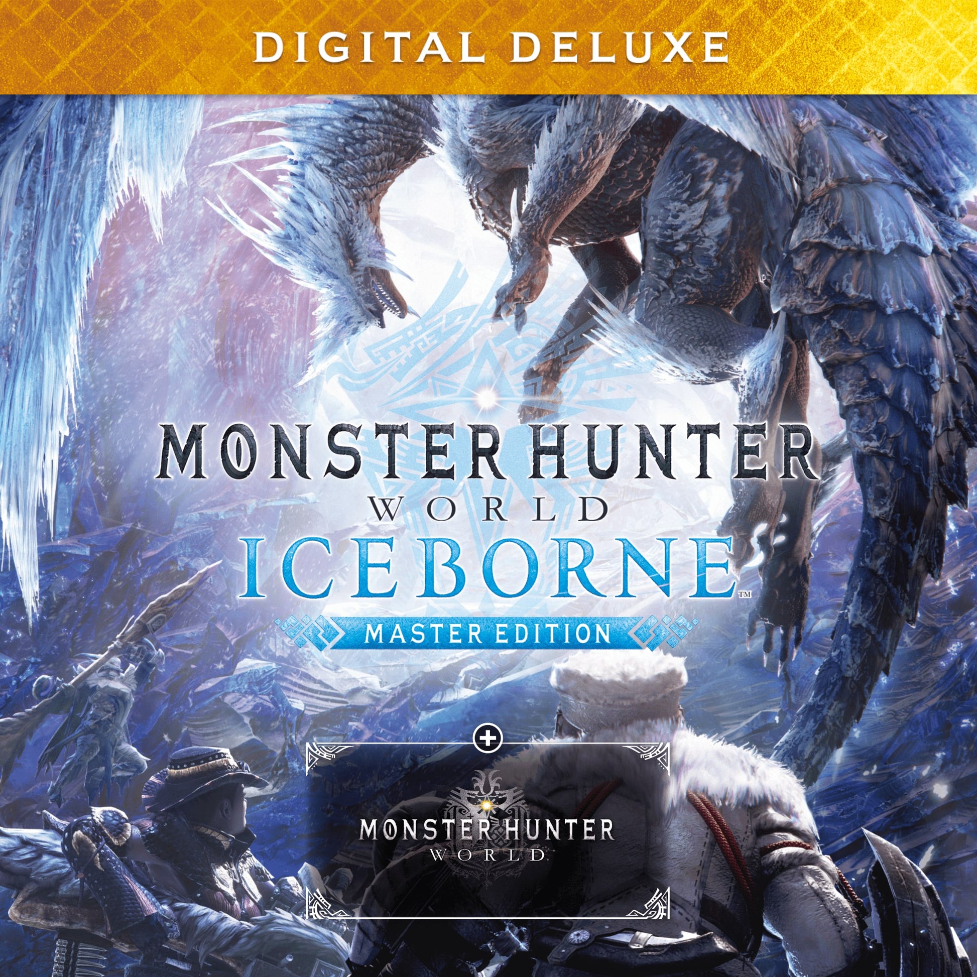 Monster Hunter World - Iceborne Master Edition Digital Deluxe Cover Image Steam