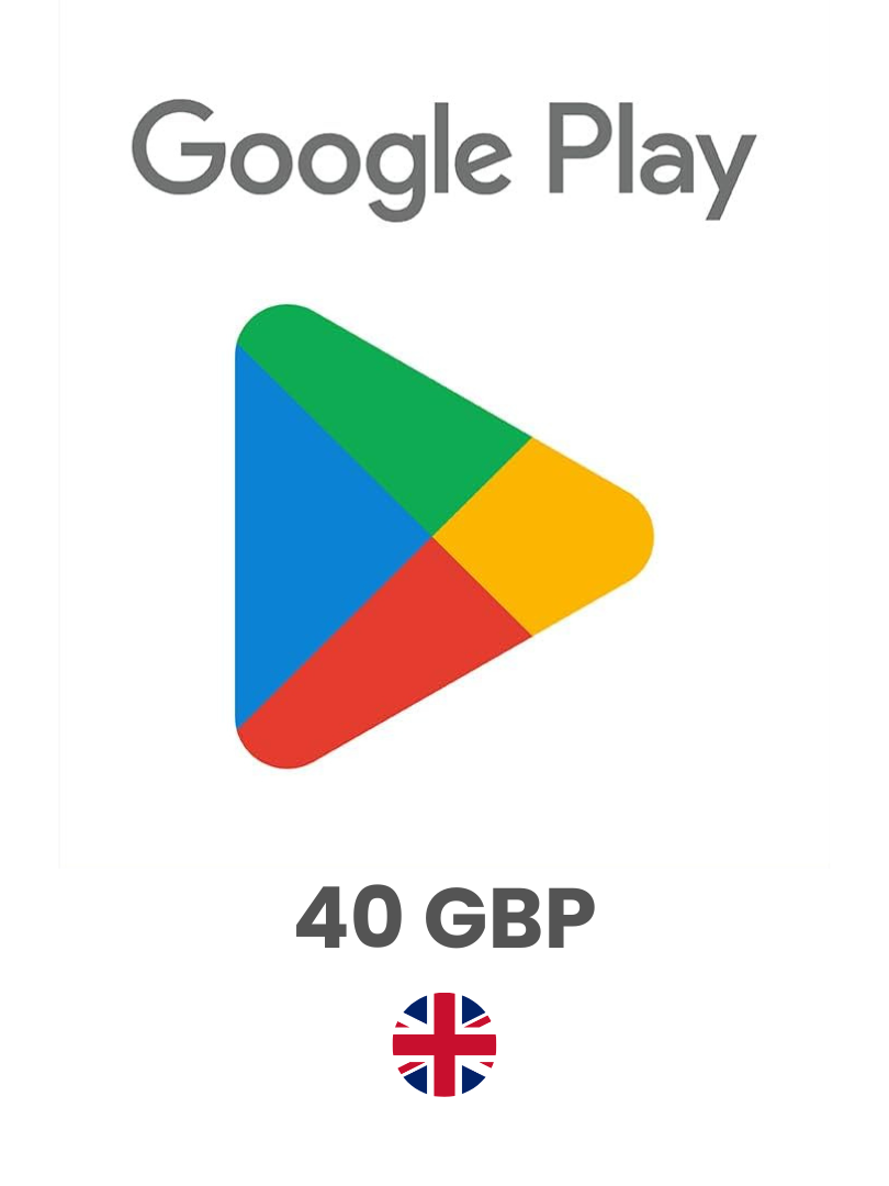 Google Play UK 40 GBP