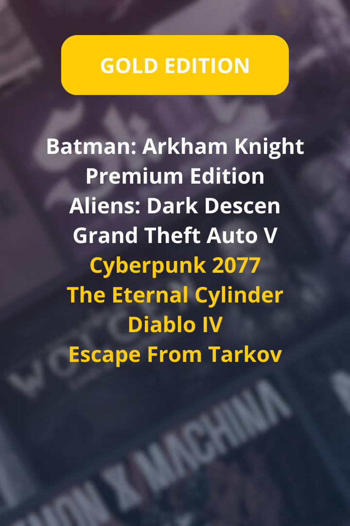 RANDOM STEAM KEY | GOLD EDITION - UP TO 35 EUR