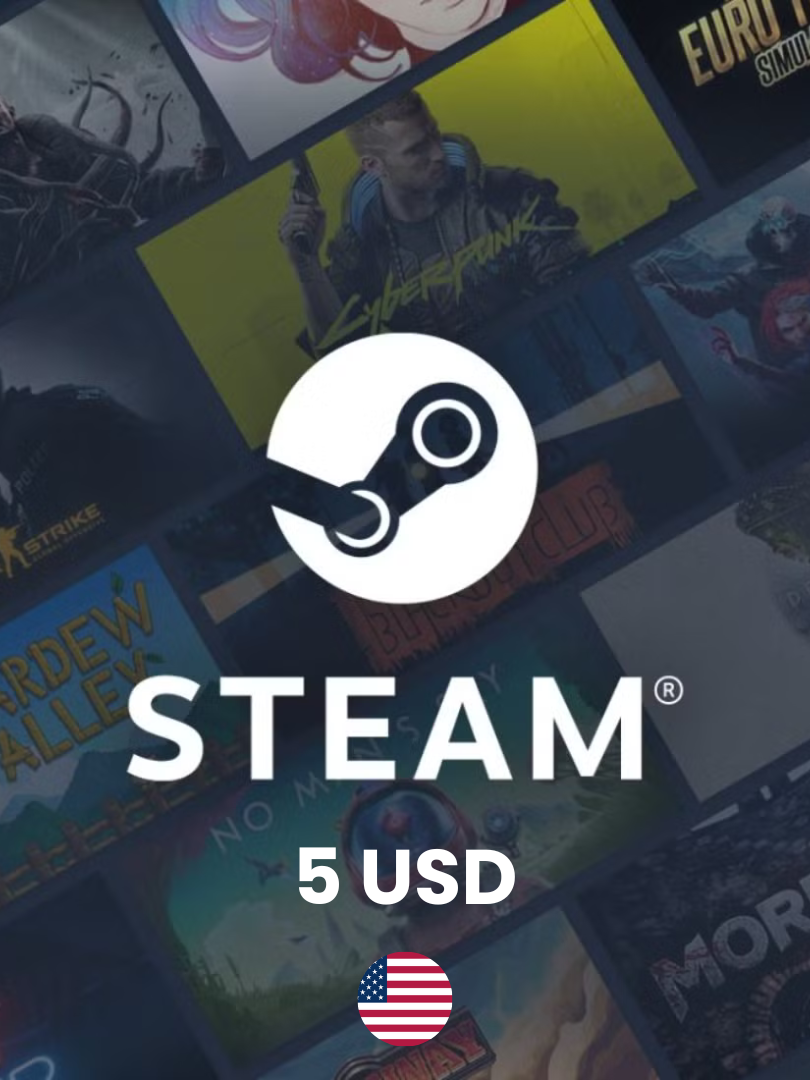 Steam Wallet 5 USD