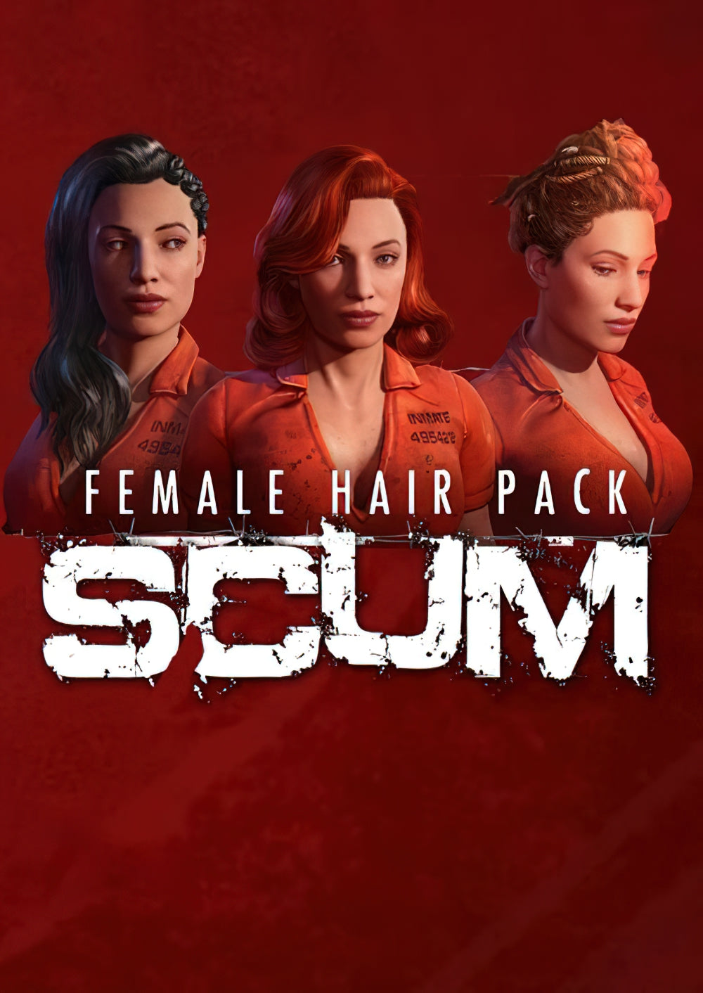 SCUM Female Hair Pack DLC Steam Cover Image