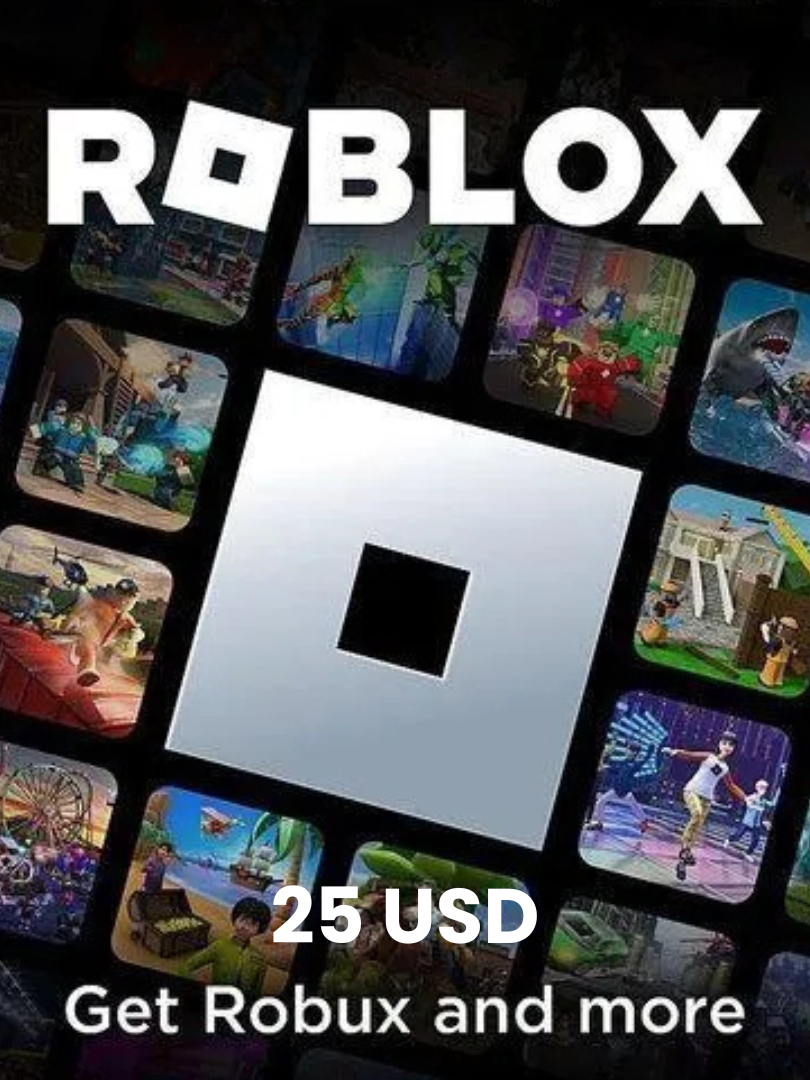 Roblox Card 25 USD