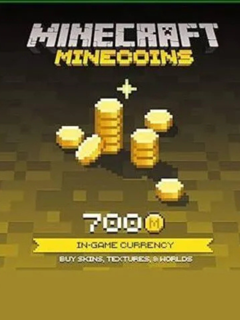 Minecraft 700 Tokens Cover Image PlayStation 4