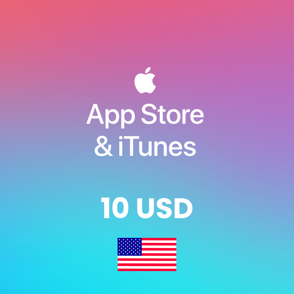 Apple itunes & App Store 10 USD Gift Card Apple Cover Image