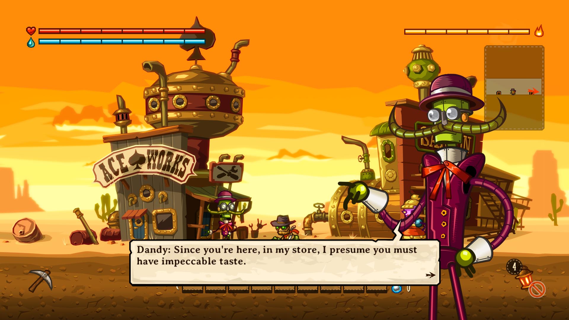 SteamWorld Dig screenshot