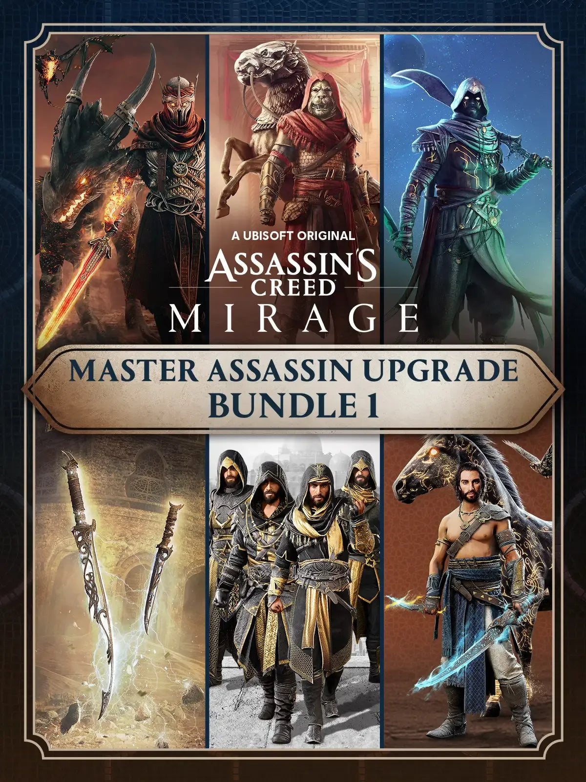Assassin's Creed Mirage - Master Assassin Upgrade Bundle 1 DLC EU Xbox One / Xbox Series XS Cover Image