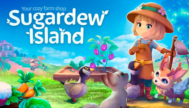Sugardew Island - Your cozy farm shop Steam Cover Image