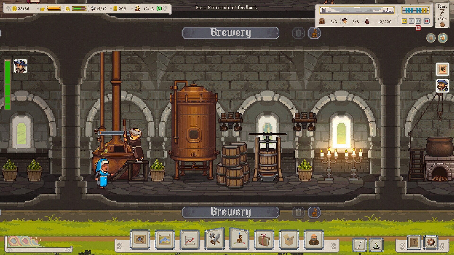 Ale Abbey - Monastery Brewery Tycoon screenshot