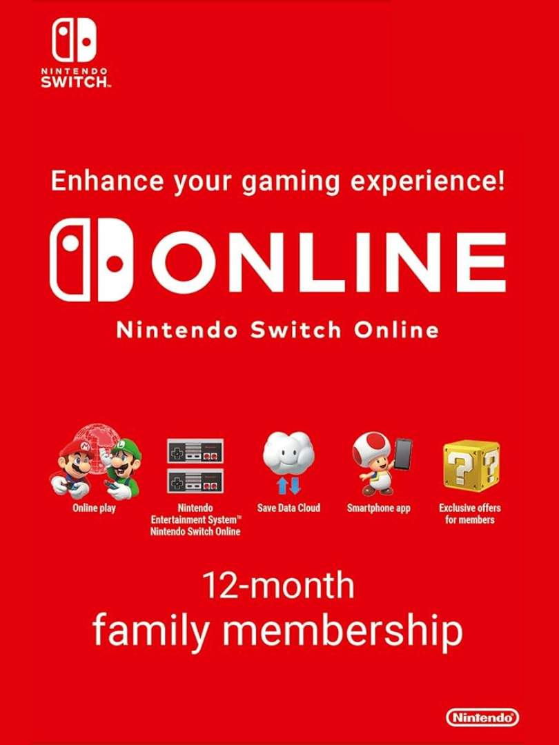 Nintendo Switch 365 Days Family Online Membership