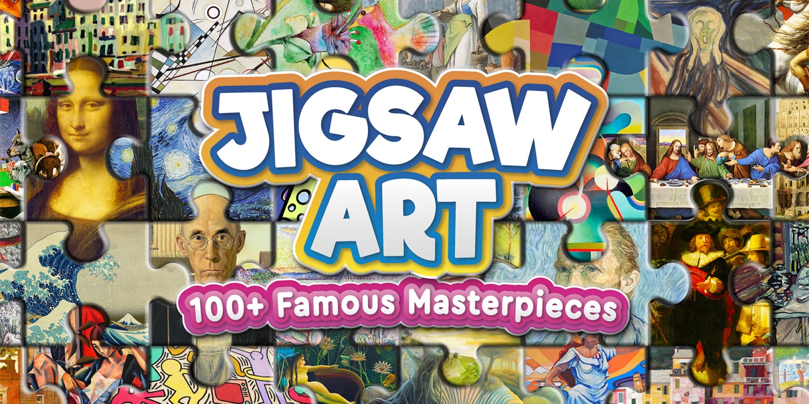 Jigsaw Art: 100+ Famous Masterpieces Nintendo Switch EU Nintendo Switch Cover Image