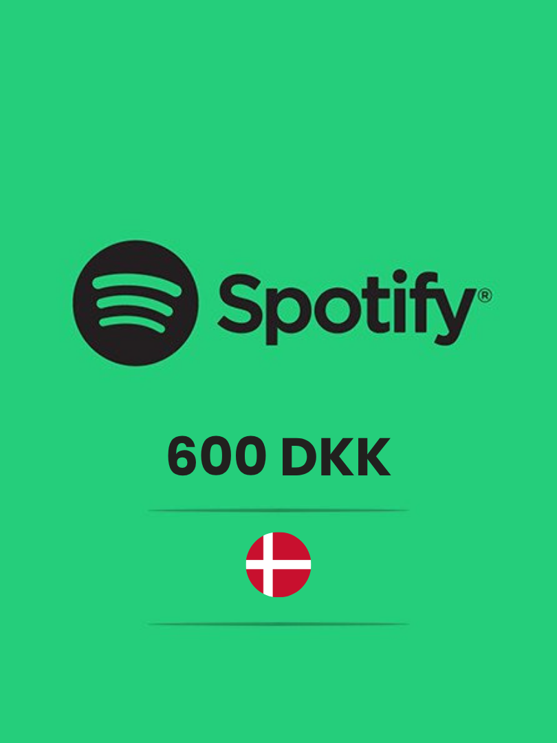 Spotify DK 600 DKK