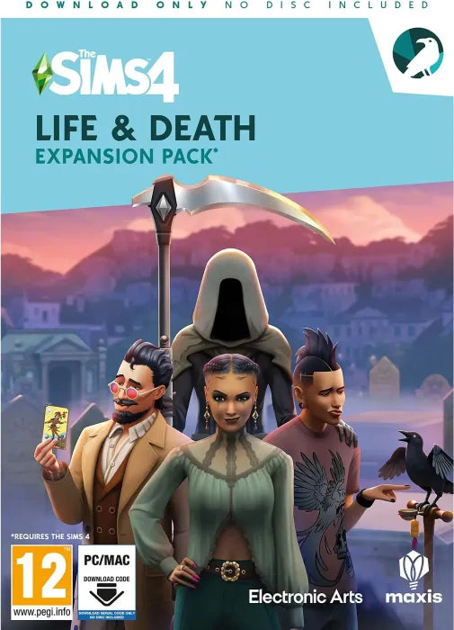 The Sims 4 - Life and Death DLC Cover Image EA App