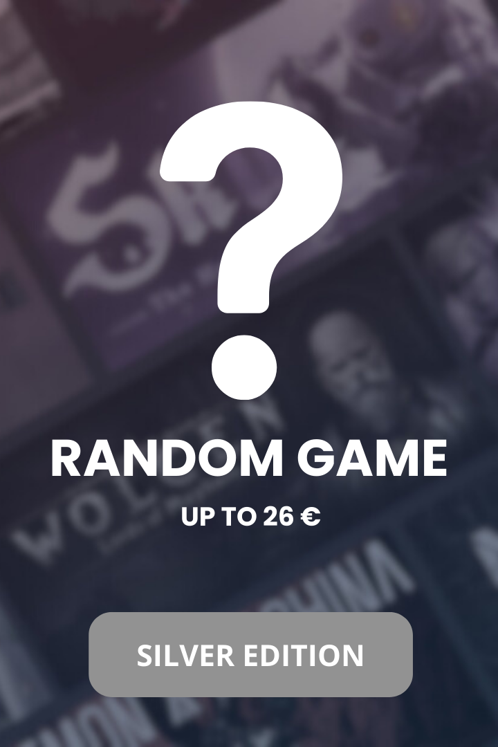 RANDOM STEAM KEY | SILVER EDITION - UP TO 25 EUR steam