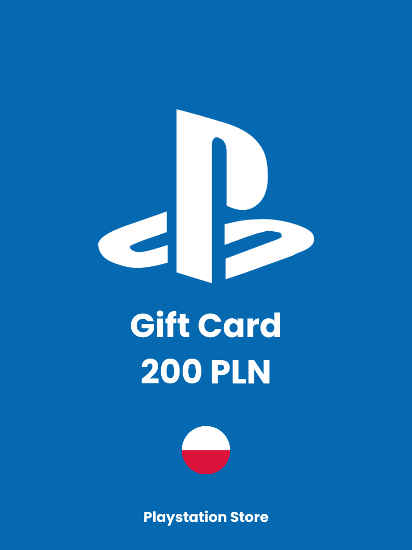 PSN PL 200 PLN Gift Card PSN Cover Image