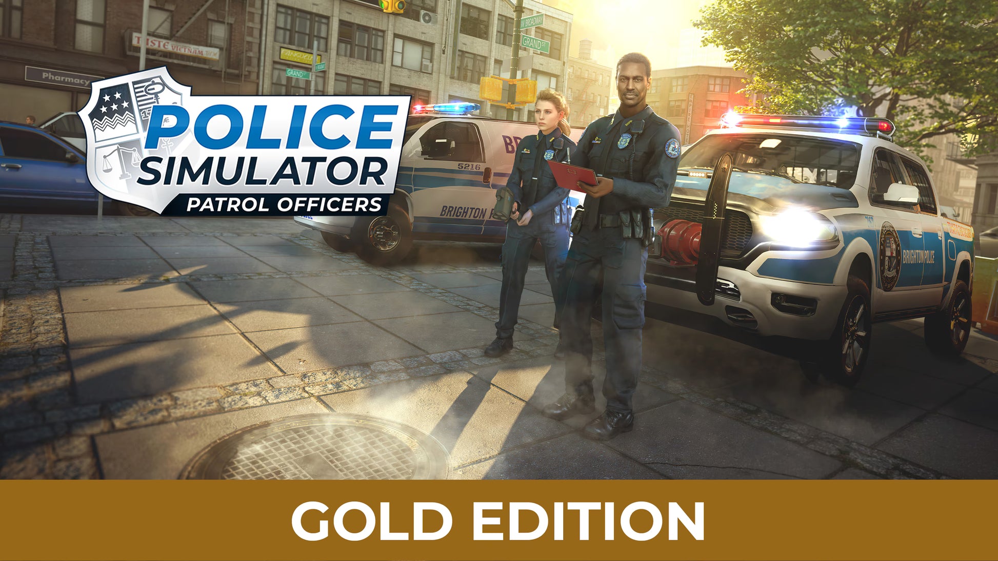 Police Simulator: Patrol Officers Gold Edition Base Game Steam Cover Image