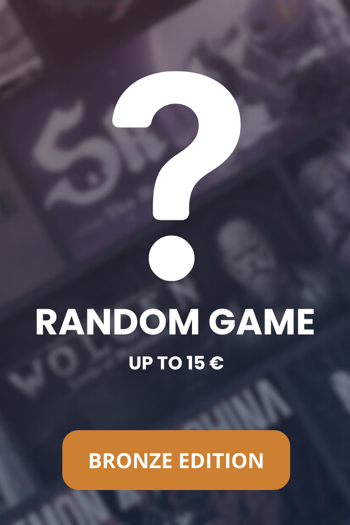 RANDOM STEAM KEY | BRONZE EDITION - UP TO 15 EUR Steam