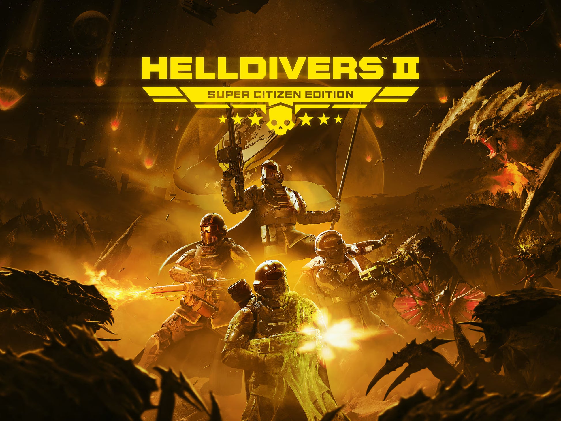 HELLDIVERS™ 2 Super Citizen Edition ROW Steam Base Game Cover Image