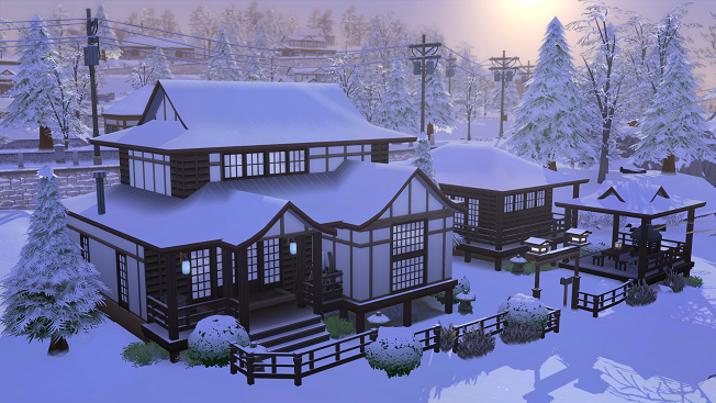 The Sims 4 - Snowy Escape DLC