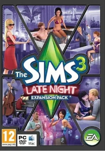 The Sims 3 - Late Night DLC Cover Image EA App