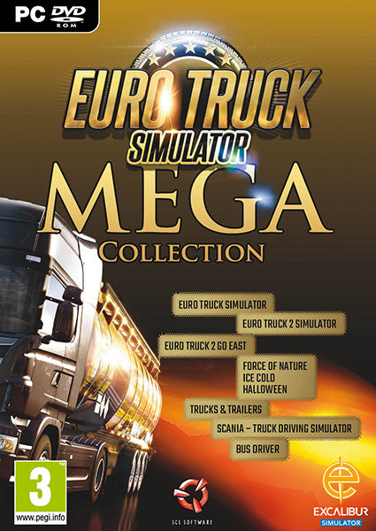 Euro Truck Simulator Mega Collection Cover Image Steam