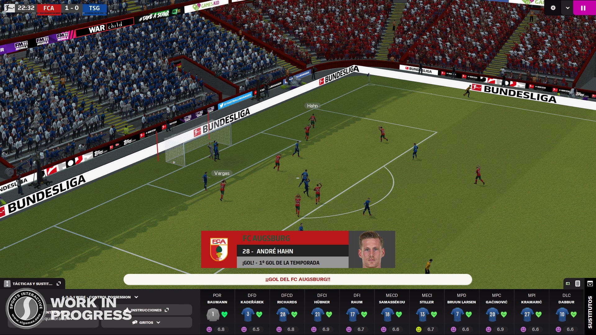 Football Manager 2022 screenshot