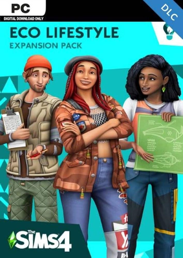The Sims 4: Eco Lifestyle EU Xbox One / Xbox Series XS Cover Image