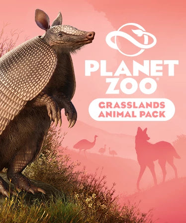 Planet Zoo: Grasslands Animal Pack DLC Cover Image Steam