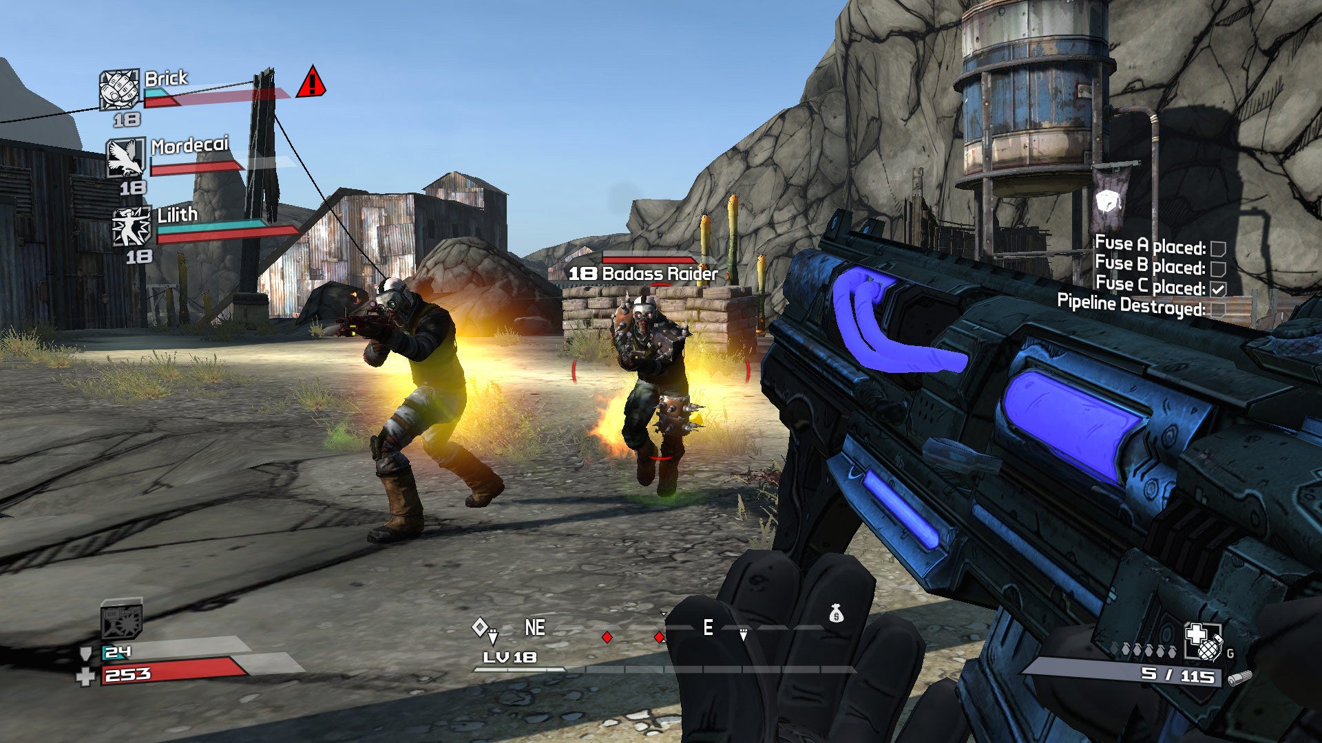 Borderlands screenshot