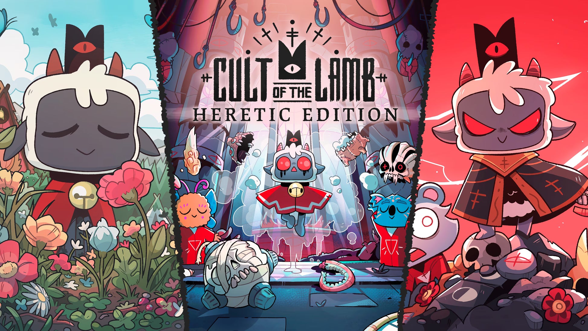 Cult of the Lamb - Heretic Edition EU Xbox One / Xbox Series XS Cover Image