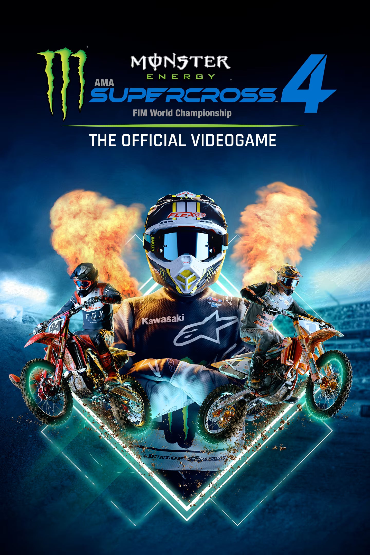 Monster Energy Supercross 4 Cover Image Xbox Series XS