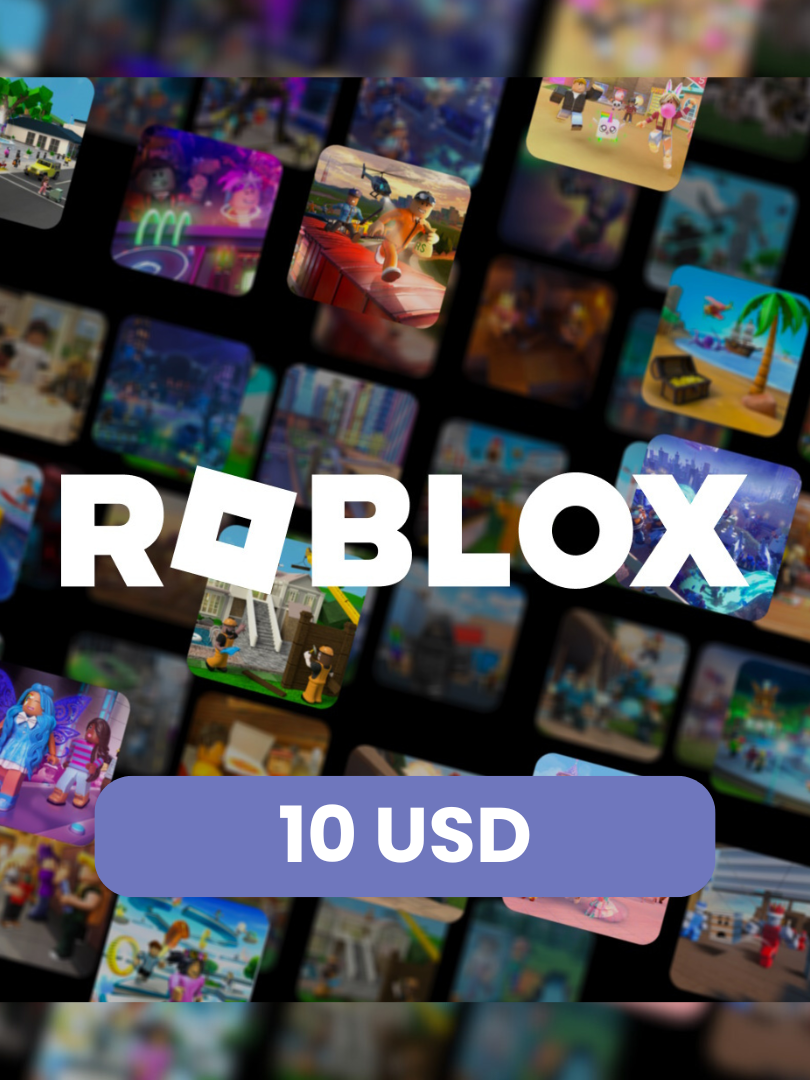 Roblox Card 10 USD