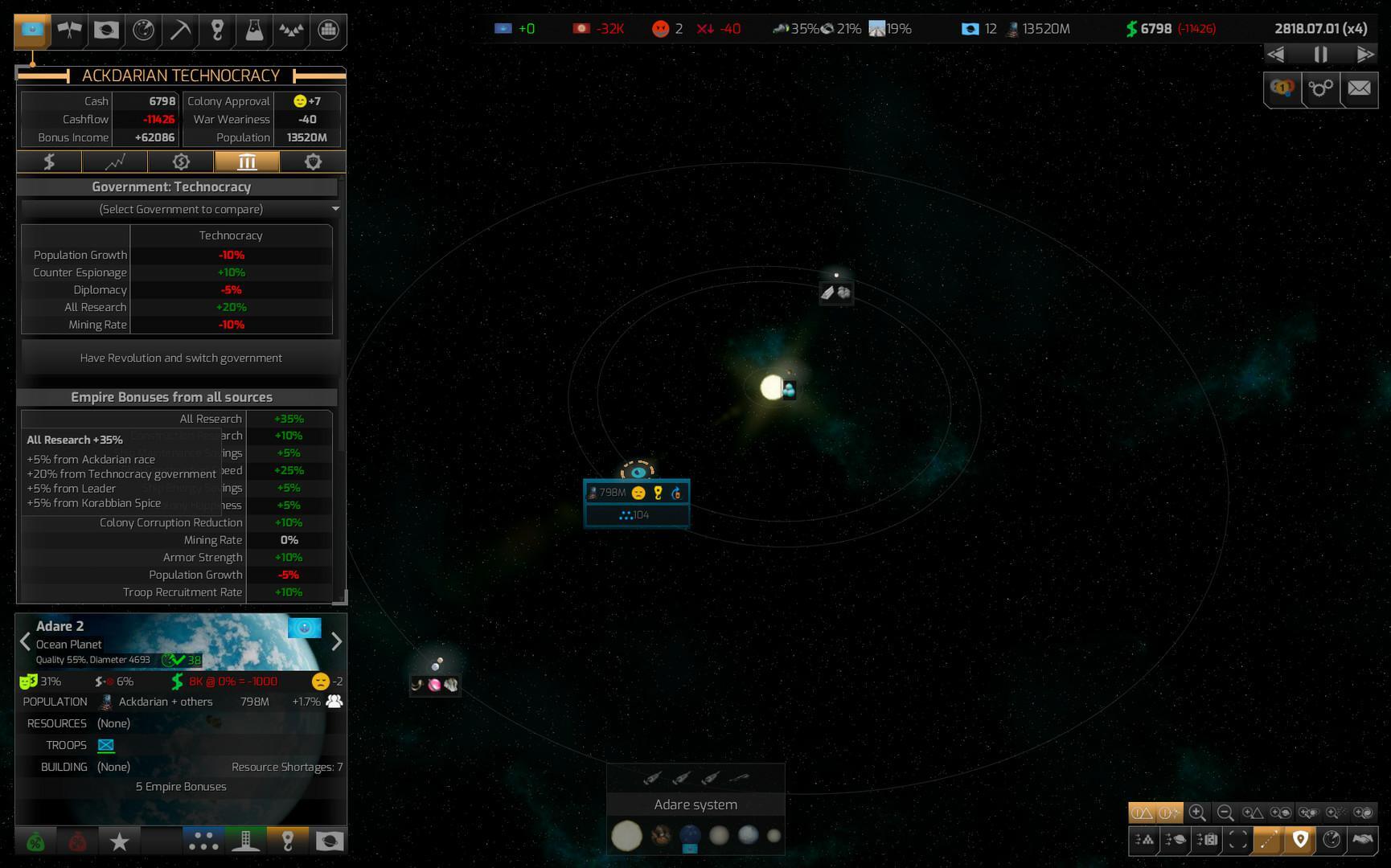 Distant Worlds 2 screenshot