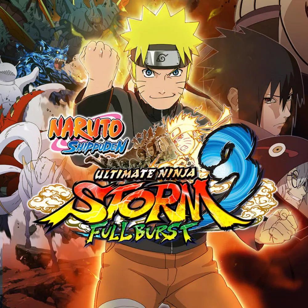 Naruto Ultimate Ninja Storm 3 Full Burst Cover Image Nintendo Switch