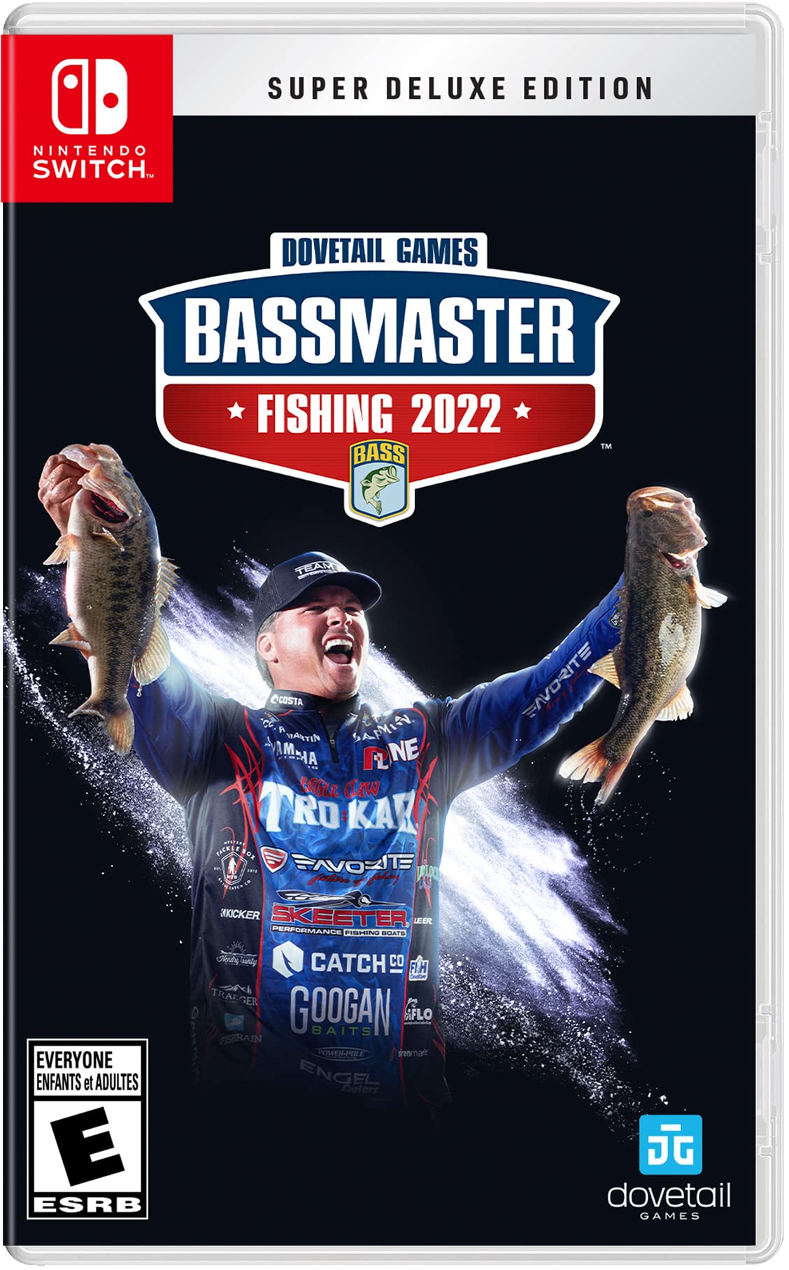 Bassmaster Fishing Deluxe 2022 Edition Cover Image Nintendo Switch