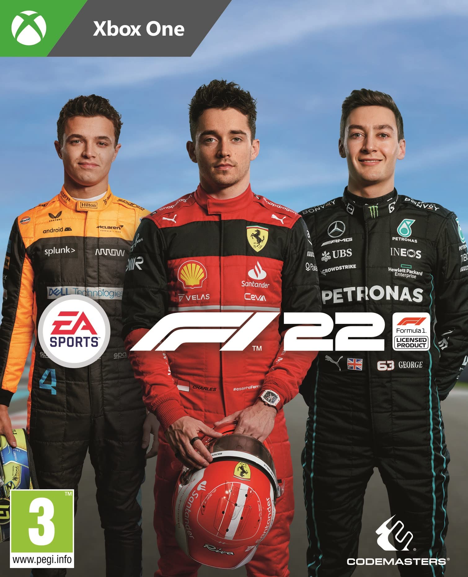 F1 2022 Cover Image Xbox One