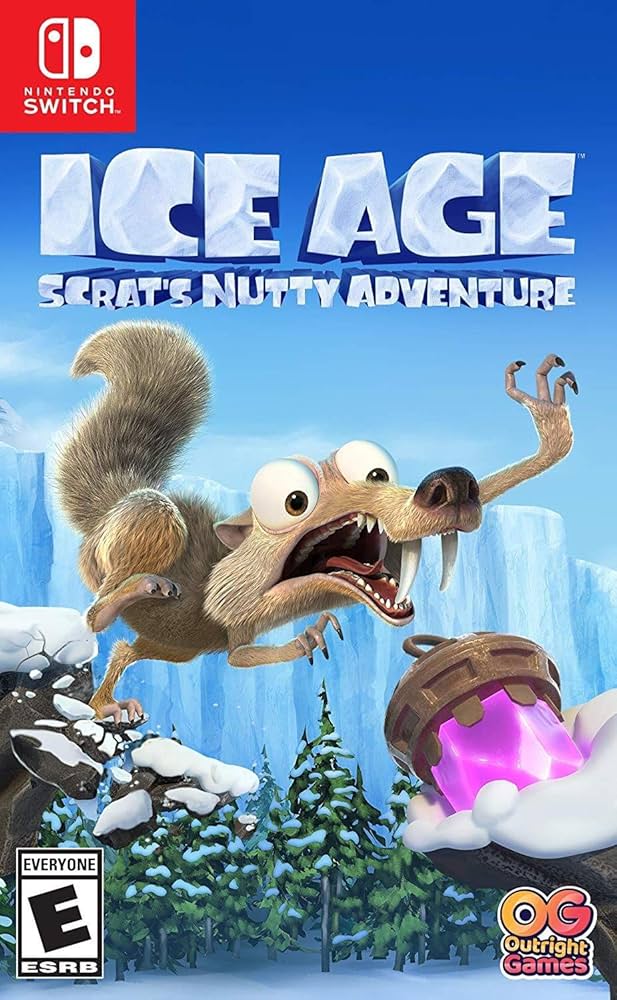Ice Age Scrat's Nutty Adventure EU Nintendo Switch Cover Image