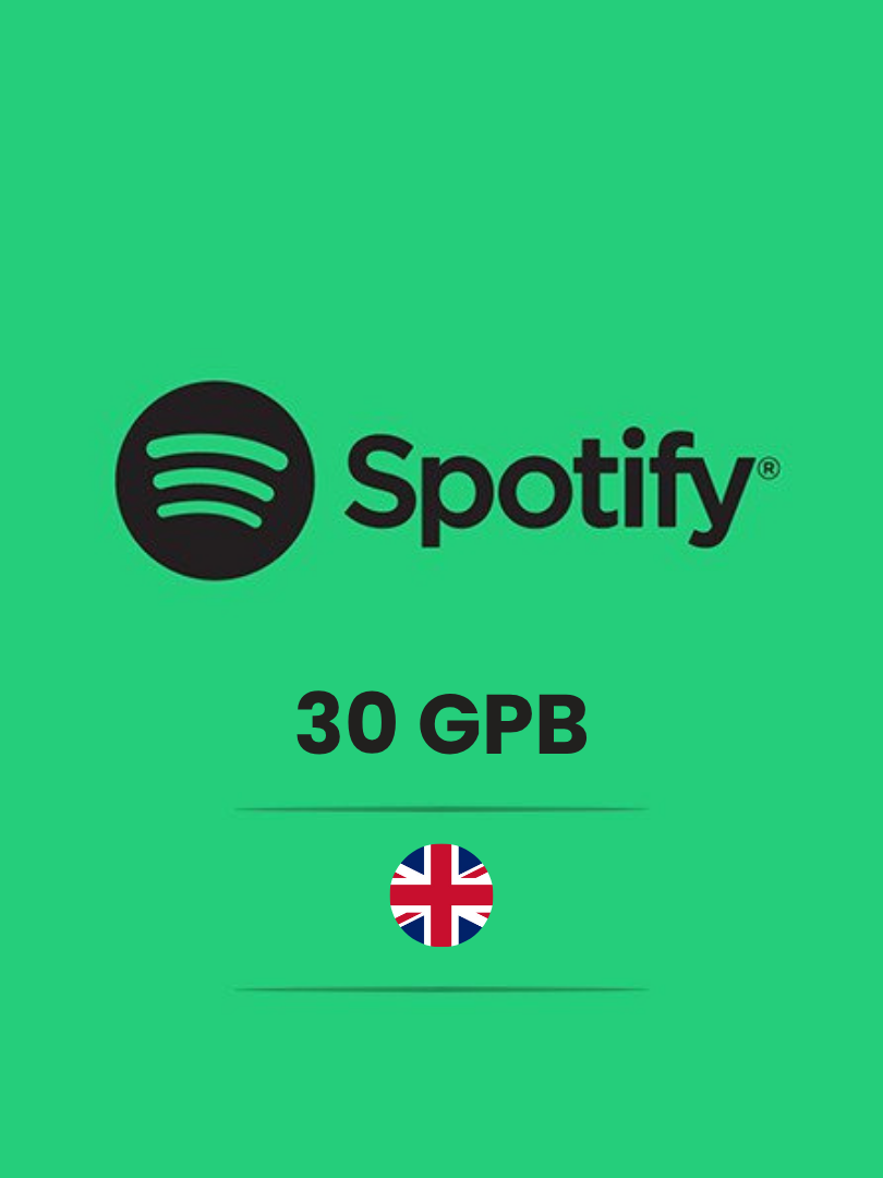 Spotify UK 30 GBP