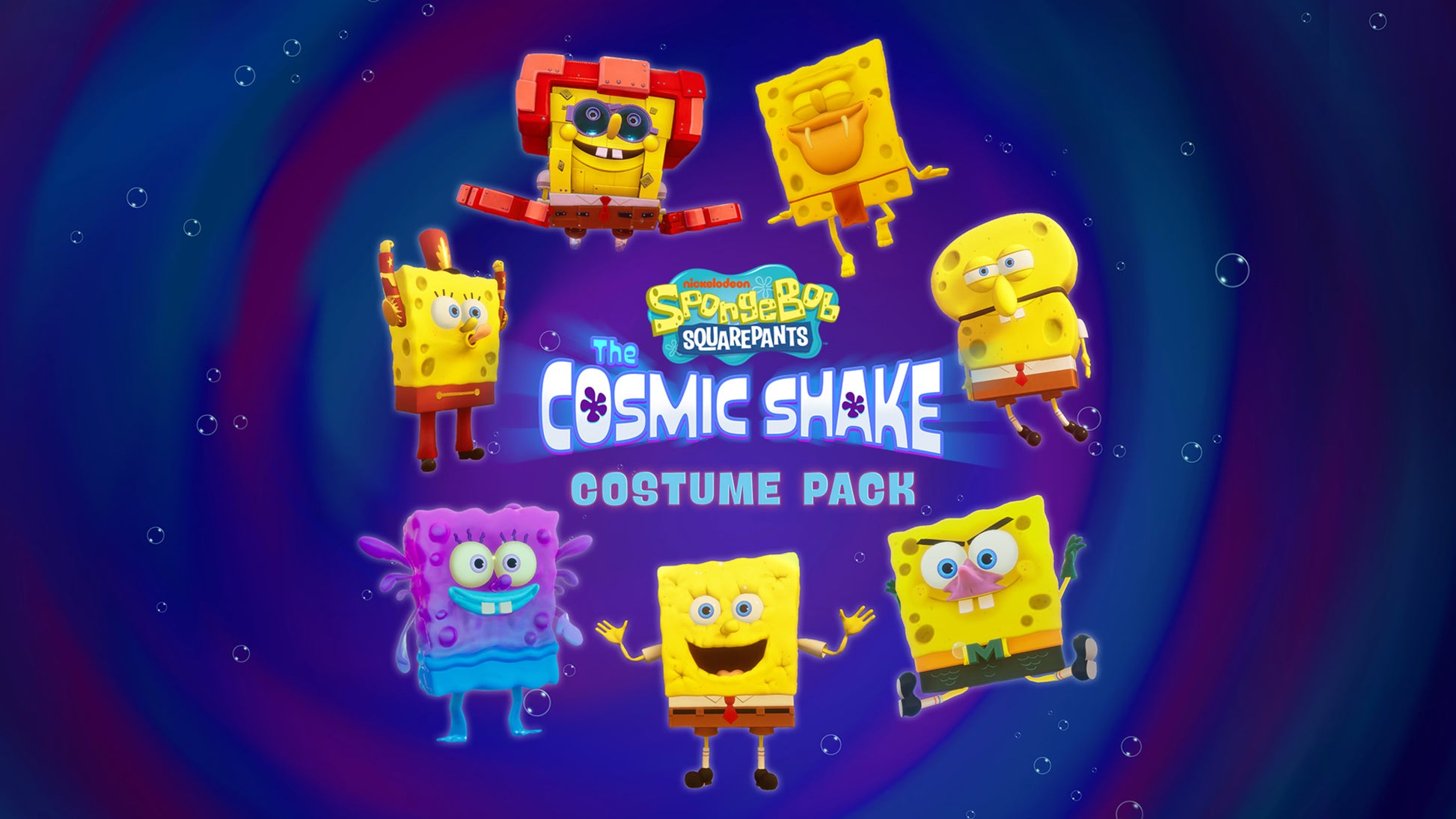 SpongeBob SquarePants: The Cosmic Shake - Costume Pack DLC Steam Cover Image