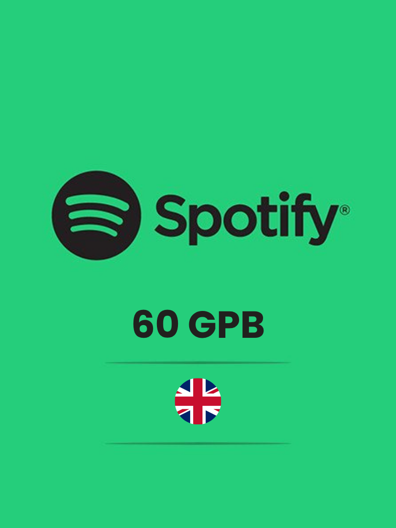 Spotify UK 60 GBP