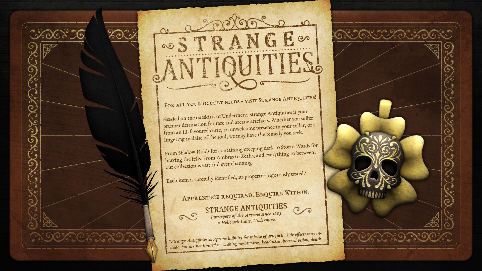 Strange Antiquities Cover Image Steam
