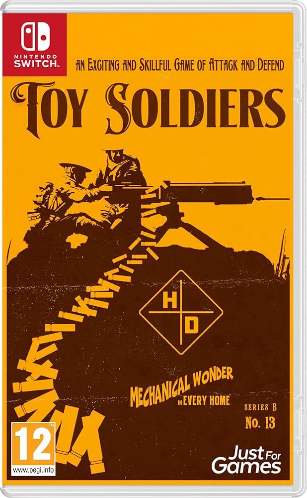 Toy Soldiers HD EU Nintendo Switch Cover Image