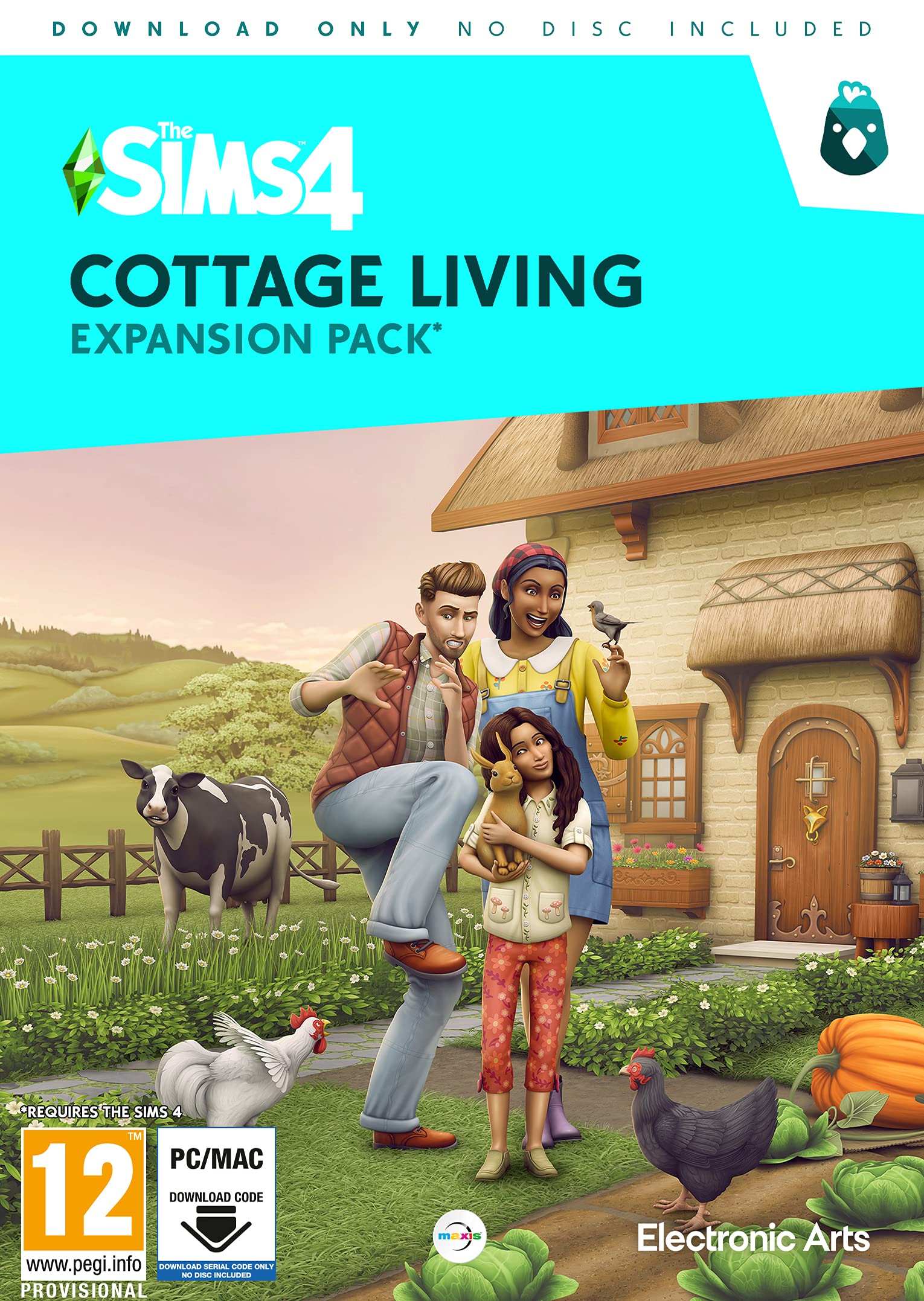 The Sims 4: Cottage Living EU Xbox One / Xbox Series XS Cover Image