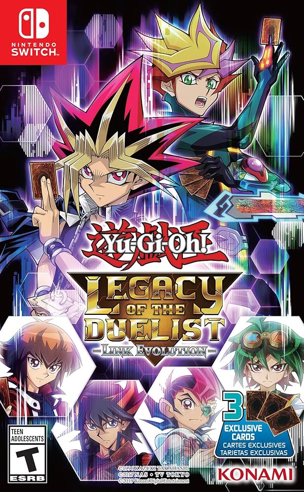 Yu-Gi-Oh! Legacy of the Duelist Link Evolution EU Nintendo Switch Cover Image